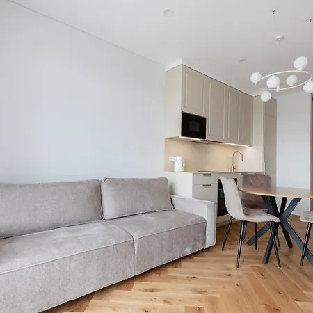 Апартаменты Stylish Simplicity - 1bdr Cozy In Вильнюс